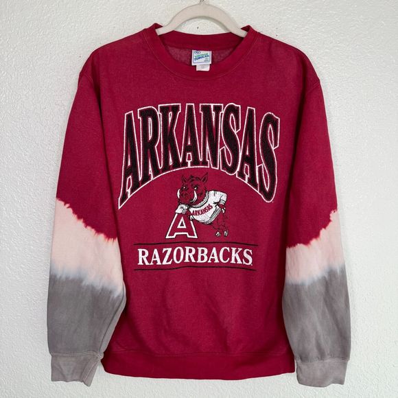 Arkansas Razorbacks Sweater Womens Small 47 Vintage Tubular Sweatshirt Retro NEW - Picture 1 of 15